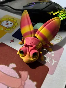 Glowing Firefly Butt 3D Print Model - Simulation Animal Collectible GiftLightning Bug Decor for Home Funny Gift Christmas Cute Animal Design