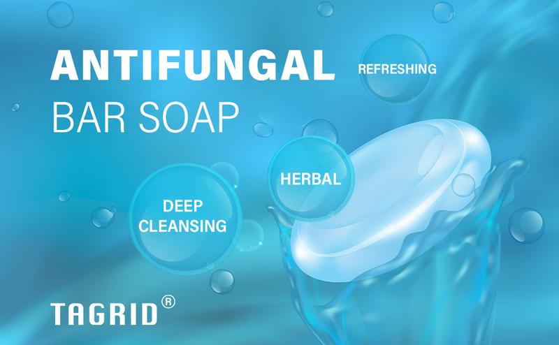 TAGRID Antifungal Soap with Tea Tree Oil – Fine Oatmeal Powder Body Bar for Deep Yet Gentle Cleansing – Body Wash for Jock Itch, Ringworm & Itchy Skin – Soothing Relief, Skin Balance & Herbal Cleanser (2 Bars) TAGRID Antifungal Soap with Tea Tree Oil – Fine Oatmeal Powder Body Bar for Deep Yet Gentle Cleansing – Body Wash for Jock Itch, Ringworm & Itchy Skin – Soothing Relief, Skin Balance & Herbal Cleanser (2 Bars)