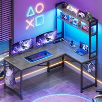 45.3-inch L-Shaped Desk（Grey）