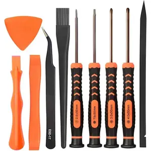 ROGEE Cleaning Repair Tool Kit for PS4 PS5,  TR9 Torx   with PH00 PH0 PH1  Set for   4,5 Main,Controller  Down and Dust Removal