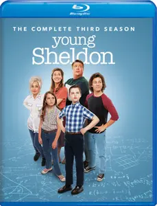 Young Sheldon: The Complete Third Season  [BLU-RAY MOVIE] Full Frame, Subtitled, Amaray Case