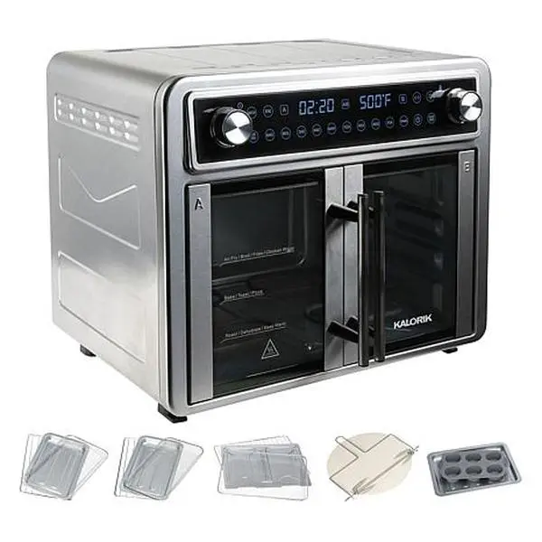 Kalorik Maxx Tri-Sync 26-Quart Digital Air Fryer Oven w/14 Accessories Kalorik Maxx Tri-Sync 26-Quart Digital Air Fryer Oven w/14 Accessories