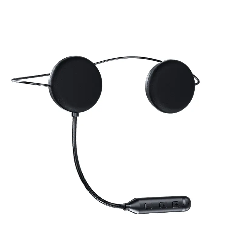 Motorcycle Helmet Bluetooth-compatible Intercom Headset, Ipx5 Waterproof Shockproof, Rider Communication Kit, Handsfree Call & Music, Off-Road Biking Atv Use