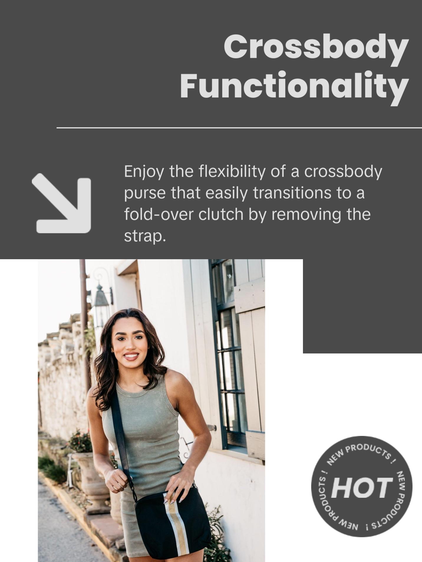 Everyday Purse Essentials Three Pack - Black, Gold, and Silver Everyday Purse Essentials Three Pack - Black, Gold, and Silver