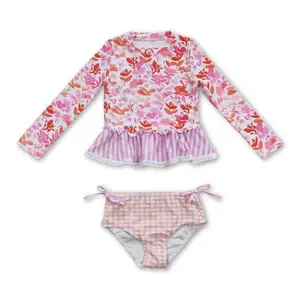 floral print Summer Kids Swimwear