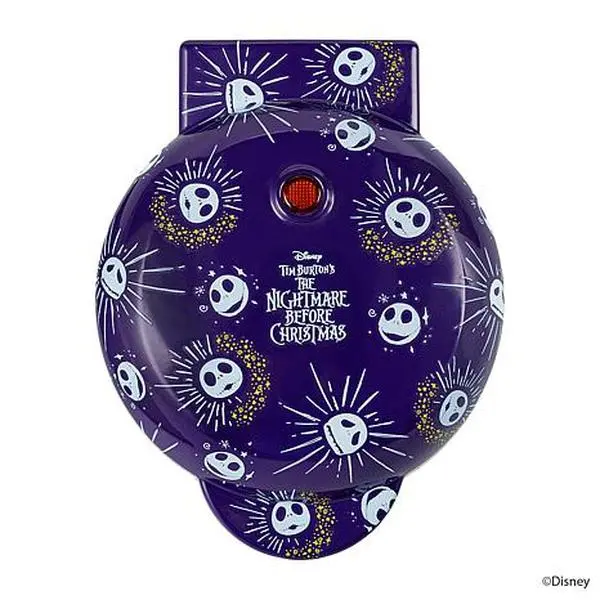 Uncanny Brands Disney Nightmare Before Christmas Mini Waffle Maker Uncanny Brands Disney Nightmare Before Christmas Mini Waffle Maker