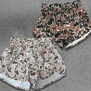 Y2K Energy Street Chic Camo Shorts Women Casual High Waist Stretchy Summer Shorts Comfy Fit Womenswear Bottoms