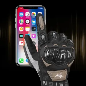 Full Finger Tactical Gloves, Touch Screen Hard Protective Shell Breathable Anti-slip Sports Gloves for Outdoor Riding Combat Working Shooting, Gloves Motorcycle