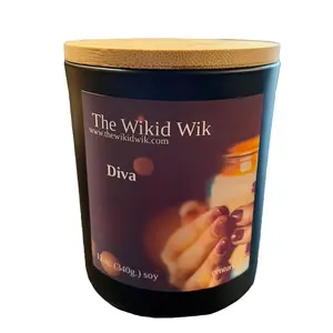 Diva - Scented Soy Candles (NEW)...Bold, glamorous, and effortlessly confident — like walking into a perfectly styled space.