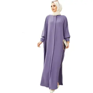 ODIZLI Women'S Ramadan Abaya Muslim Batwing Sleeve Shirt Prayer Dress Kaftan Dubai Islamic Loose Maxi Dress ODIZLI ODIZLI