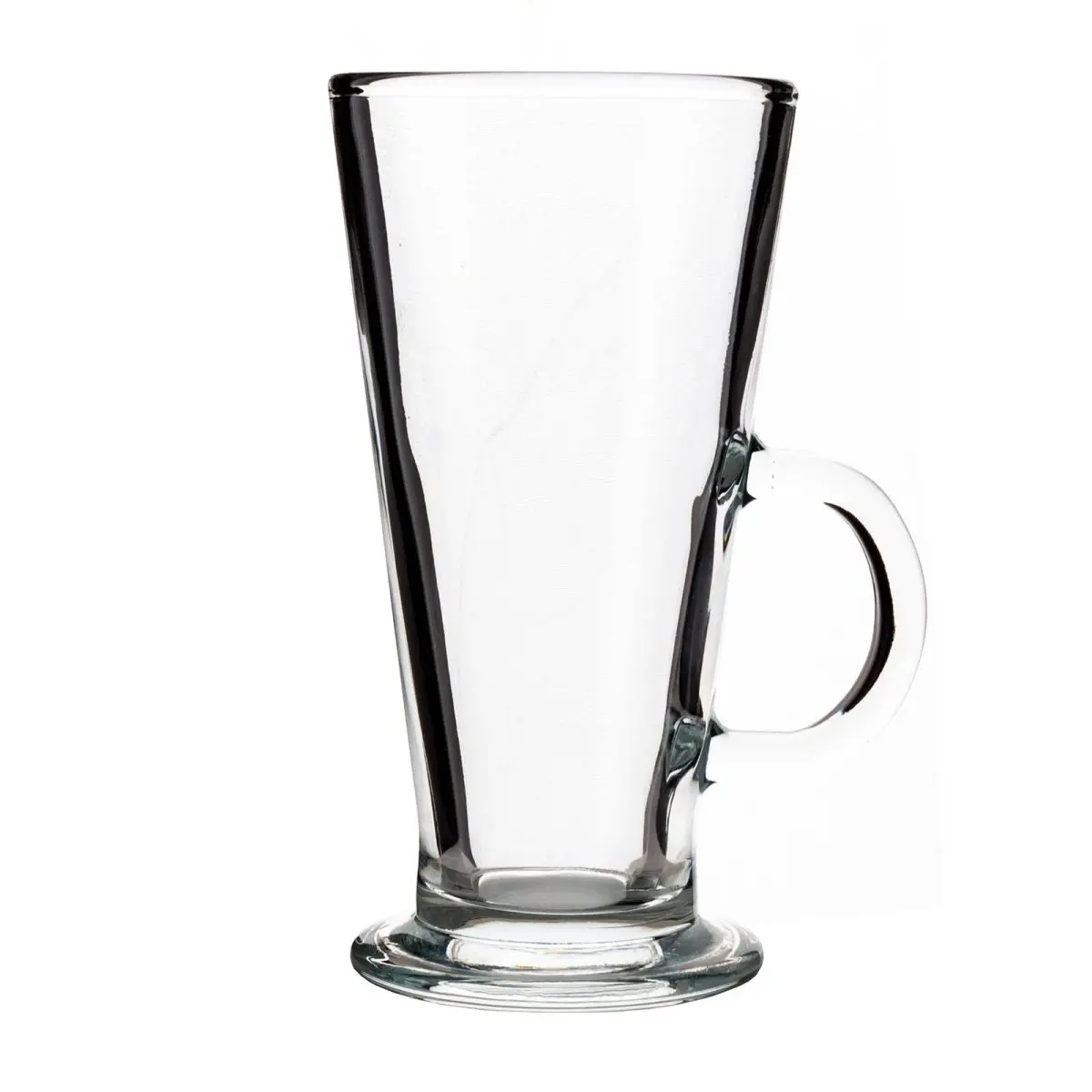 BarConic® 9oz Tall Wide-Rimmed Irish Coffee Glass - Kitchen Drinkware for Hot Coffee, Tea, Serving Drinks, Non-Alcoholic Cocktails