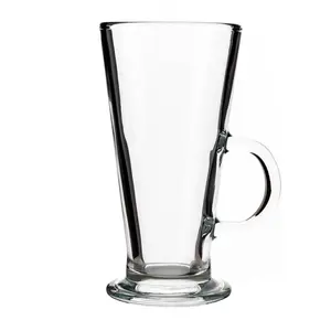 BarConic® Coffee Cafe Glass, 9oz Drinkware for Kitchen Use