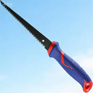 6-Inch Drywall Cutting Tool with Ergonomic Handle, Triple Ground Teeth for Faster Cutting, Jab Saw Keyhole Saw for Wallboard Sheetrock, 8-TPI Bi-Metal Blade, Professional Drywall Cutter