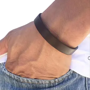 Personalized Mens Bracelet, Custom Men Bracelet, Own Text Bracelet, Leather Bracelet for Men, Gifts for Men, Handmade bracelet for Men