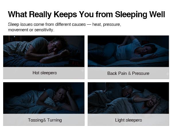 Novilla AiryFlow Memory Foam Mattress- Cool Night & Spinal Alignment, Pressure Relief & Motion Isolation, Green Tea-Infused, CertiPUR-US Certified, Medium Firm