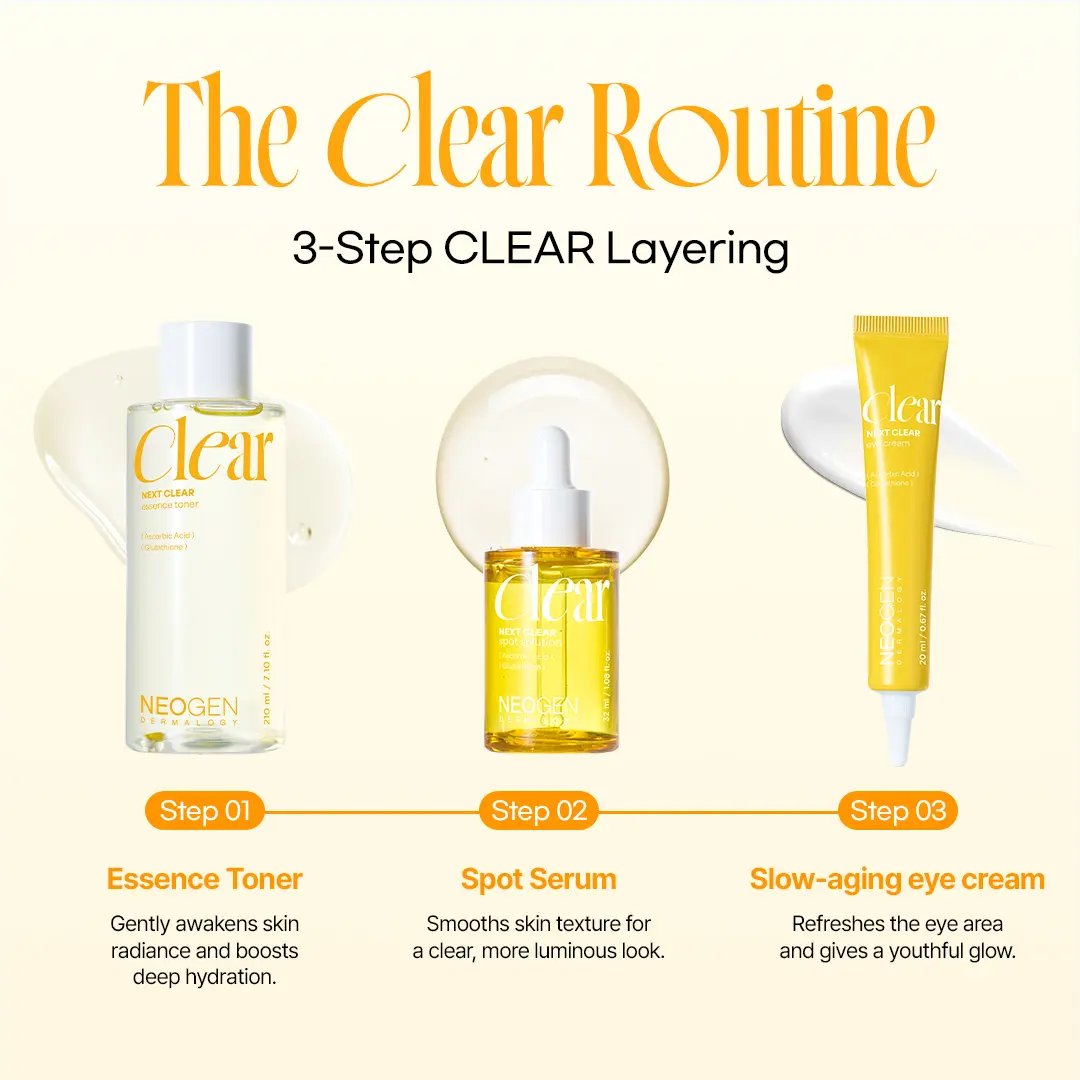 NEOGEN Official] Next Clear Eye Cream 20ml | Vitamin Brightening Eye Cream  | Dark Circle Care & Under Eye Cream | Korean Eye Treatment - TikTok Shop