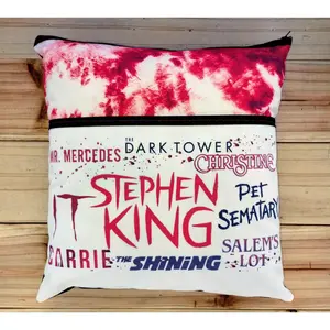 I Read With "The King" Book Pillow