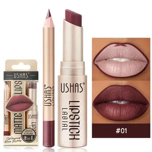 2 In 1 Lipstick Set Lip Liner