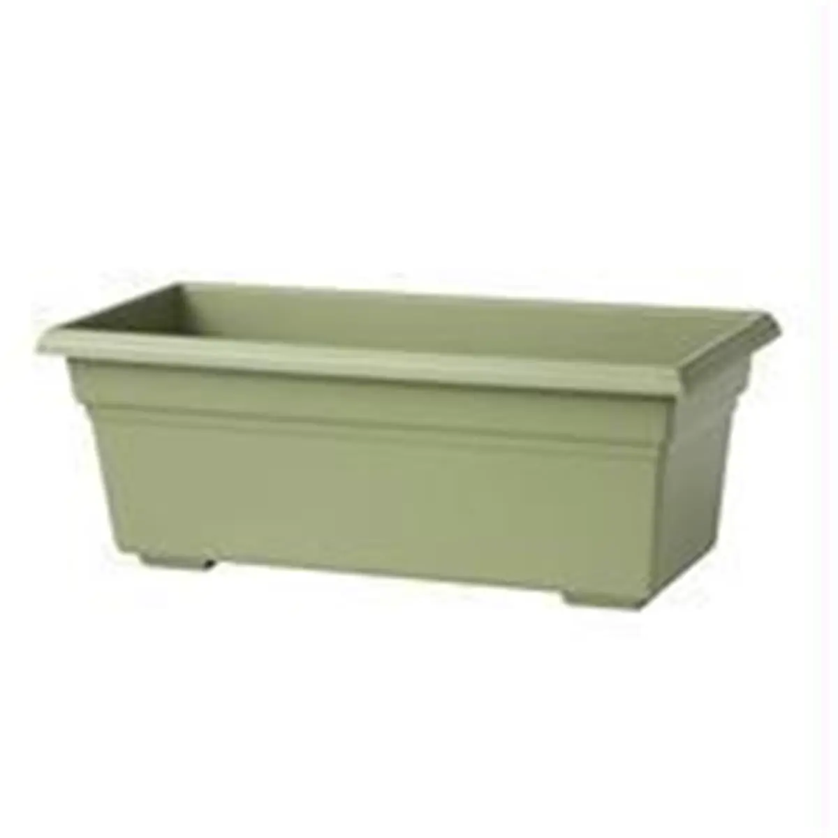 212 MAIN Rectangular Sage Countryside Flowerbox Planter - Lawn & Garden - Planters, Pots & Flowerbox, 18x8x6.5 in, 8 qt Soil Capacity, Outdoor Showy Display