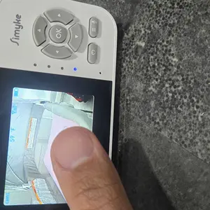 Simyke Video Baby Monitor BME28-1,Hybrid Wi-Fi and No Wi-Fi Connection, App and 2.8" Display Control,1200ft Long Range,2-Way Talk,Auto Night Vision,Sound Alert,VOX,Temperature Sensor 5 Lullabies Feeding Remind,Newborn Toddlers Home Use