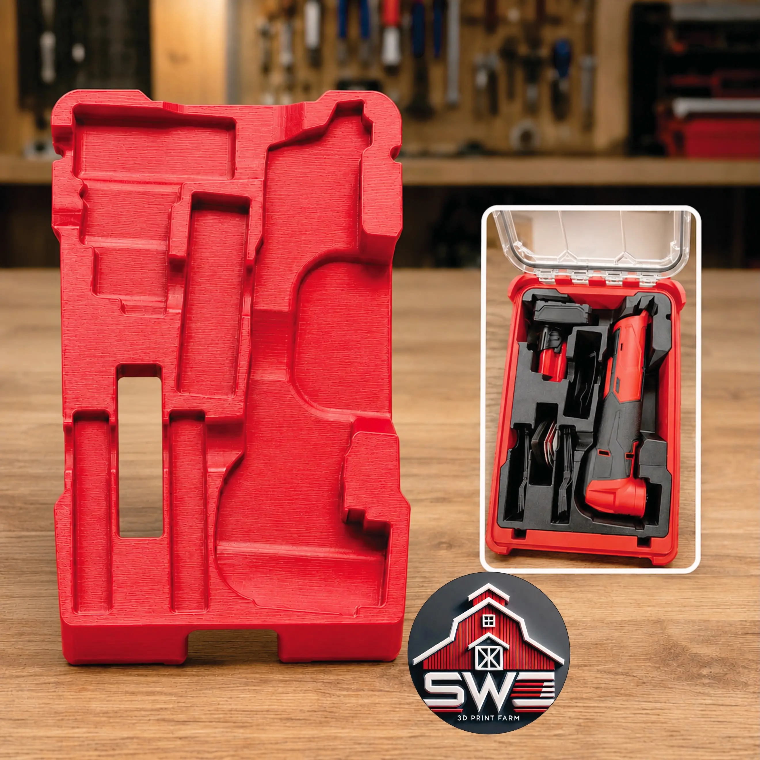 M12 FUEL Oscillating Multi-Tool 2526-20 Insert Organizer for Milwaukee Packout 48-22-8435