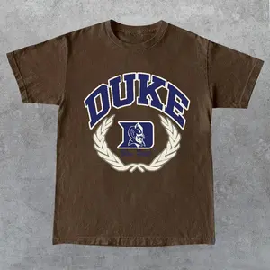 Duke 90s Vintage Sweatshirt - Blue Devils Unisex Pullover Shirt, 50/50 Cotton/Cotton, Classic Fit, Machine Washable, Casual, Graphic Printed, Shirt For Men, Shirt For Women, Crewneck, T-Shirt, Hoodie, Comfort Colors WU1912