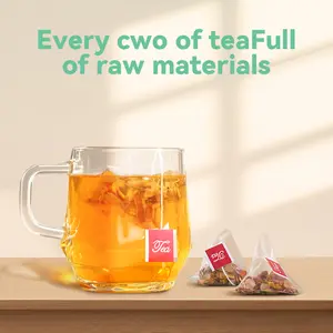 Kreain Nature Creator-4 Chicory and Gardenia Herbal Tea Ready to Eat Convenient Beauty & Wellness | Orange Peel & Chrysanthemum – Cool Relief from Heat| 12 Tea Bags Beverage