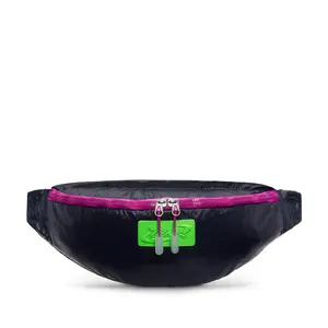 Nike Heritage Fanny Pack - Black Color, Adjustable Strap with Zipper Closure, Versatile Design for Everyday Use