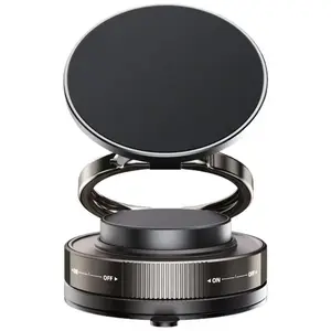 Car Phone Holder Vacuum Suction Magnetic Foldable Rotating Desktop Stand, Mobile Phone Mount, Cell Phone Holder, Car Accessories, Adjustable Angle