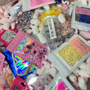 Assorted Rhinestones (10 Bags) for Clothing Accessories Footwear Home Decor Glass Resin Jelly Acrylic Sparkling Glamour