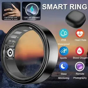 New Smart Ring Heart Rate Blood Pressure Sleep Monitoring Motion Tracking Waterproof Men Women Smart Ring Holiday Gift monitor activity