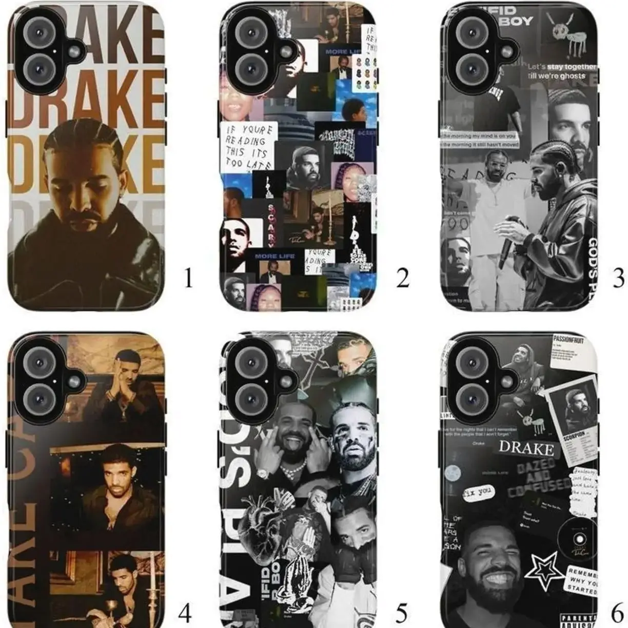 Rapper D.Drake Album Cover iPhone Case Compatible with iPhone 11, 12, 13, 14, 15, 16, 17 & Samsung S22 S23 S24 S25 S26 – check our available sizes