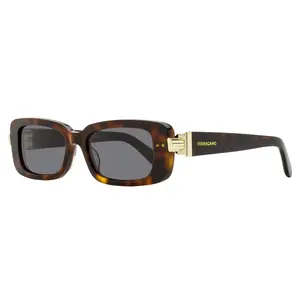 Ferragamo Prisma Rectangular Sunglasses SF1105S 240 Tortoise 52mm