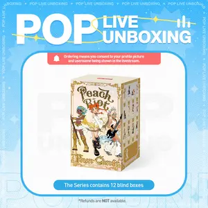 [POP NOW] POP MART Peach Riot Power Chords Series Figures Blind Box