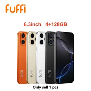 Fuffi M17 Pro 4g Metal Touchscreen Smartphone, 6.3 Inch HD Screen, 4GB RAM 128GB ROM, 16mp Camera, Octa-Core Processor, Dual Sim, 3300mah Battery, Android Os, Android Mobile Phones