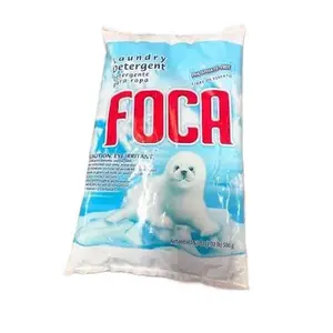 2 Bolsa 500g Foca Laundry detergente biodegradable -Tackles Tough Stains, Grime And Grease Effortlessly but gentle On all Household surfa aces