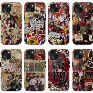 Panic At The Disco Phone Case Protection, Shockproof For IPhone 17-12, Pro Max, Pro Plus, and Samsung S25 24 23 Safety Case