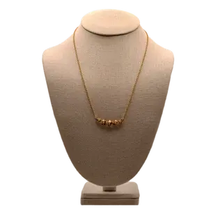 Mini Guayacán Flower Jewelry Necklace – 5 Flowers