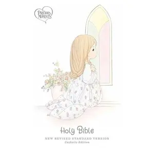 NRSVCE, Precious Moments Bible, Pink, Leathersoft, Comfort Print: Holy Bible by Catholic Bible Press [Leathersoft Book]