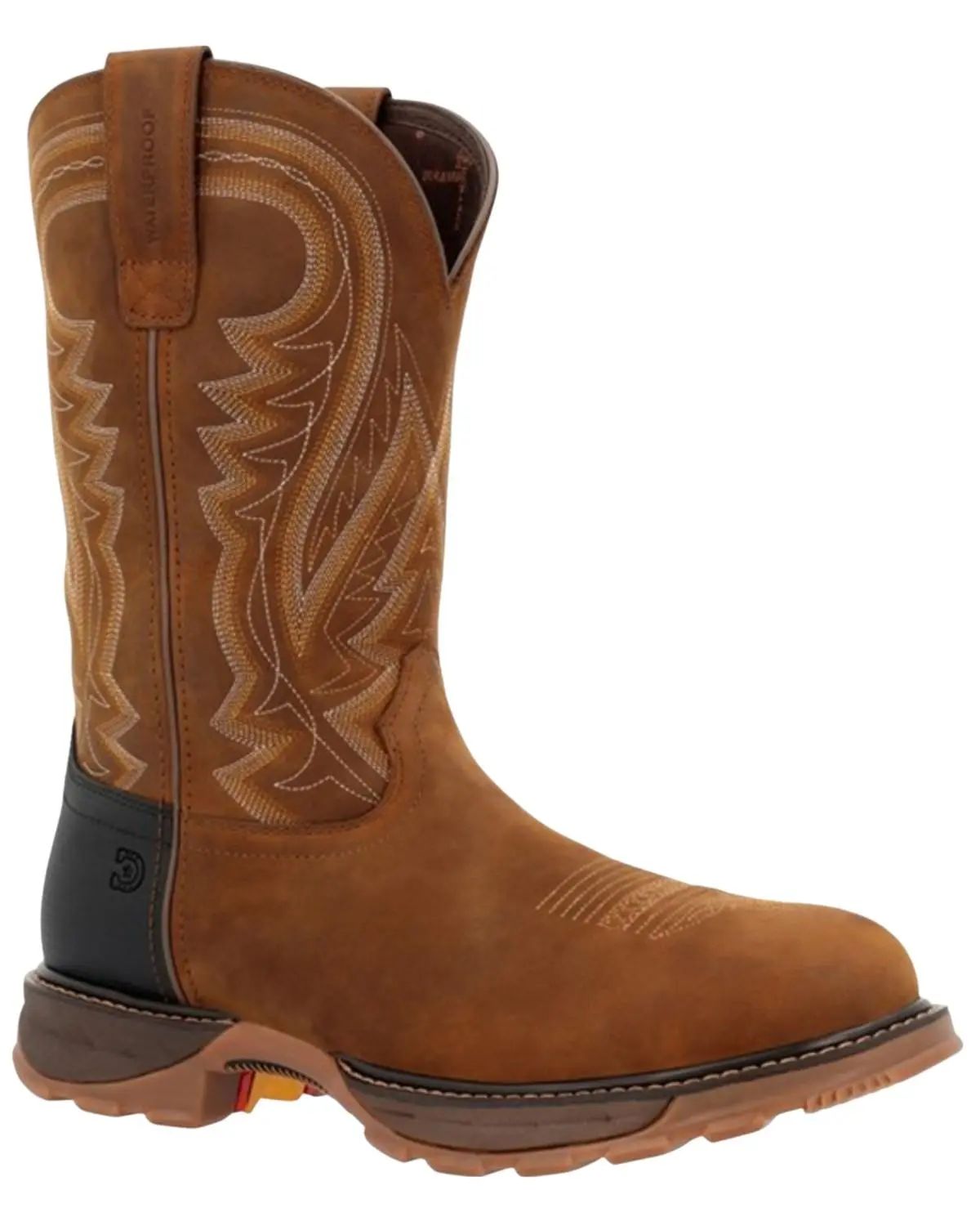 Durango Men's Maverick Xp Waterproof Western Work Boot Steel Toe - Ddb0403