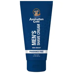Australian Gold Men's Shave Cream 5oz 5oz Day Use