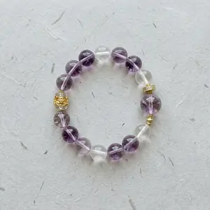 Ice Lavender Amethyst 'Spirit Light' Bracelet