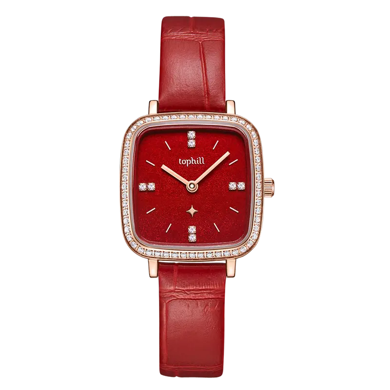 Versatile Luxury Radial Crystal Dial Business Men Automatic Watch, Symmetrical Grid Full Stone Sunburst Dial Design, Solid Comfort Polished Solid Gold Strap, Accurate Self-Winding Movement, Modern Gentleman Holiday Premium Gift