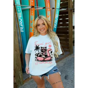 Feral Girl Summer Comfort Colors Tee