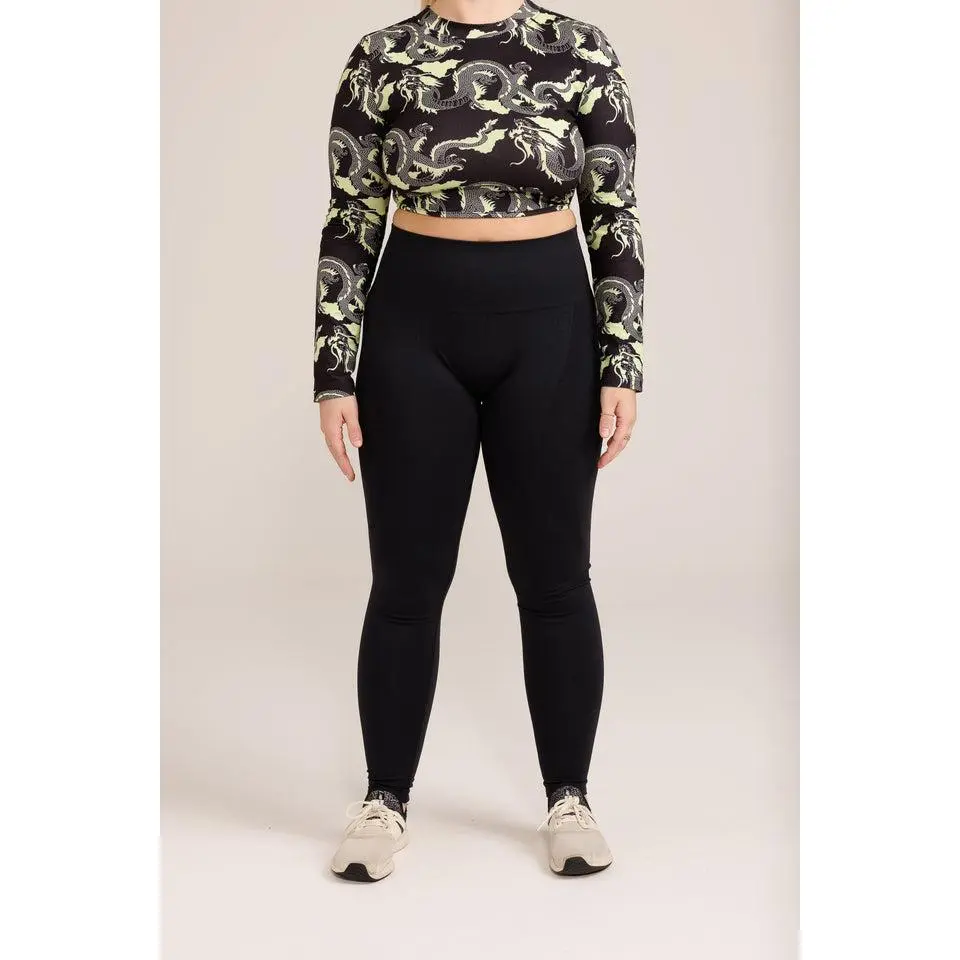 Contour Galaxy-Black Leggings
