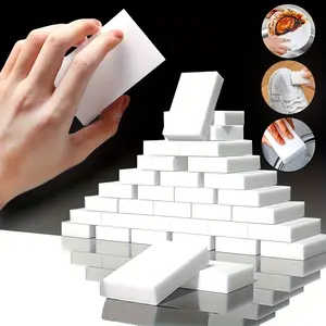 5/10/20pcs Pack Magic Sponge Eraser, Large Melamine Sponge Cleaning Pad, Sponges for Cleaning, Multi-Surface Home Cleaner, Non-Scratch Sponge for Kitchen, Bathroom, Hotel, Restaurant