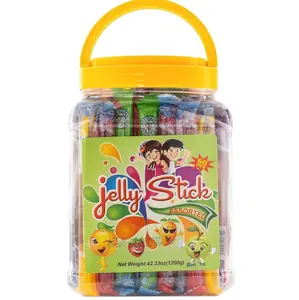 MDM JELLY STICKS GEL CANDY JAR 60 PCS 42.33OZ (1200G)