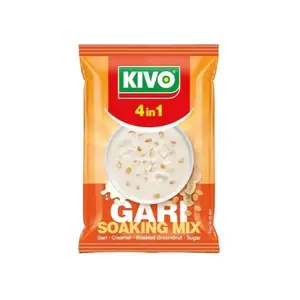 Kivo 4 in 1 Gari Soakings Mix | Creamer | Roasted Groundnut | Sugar
