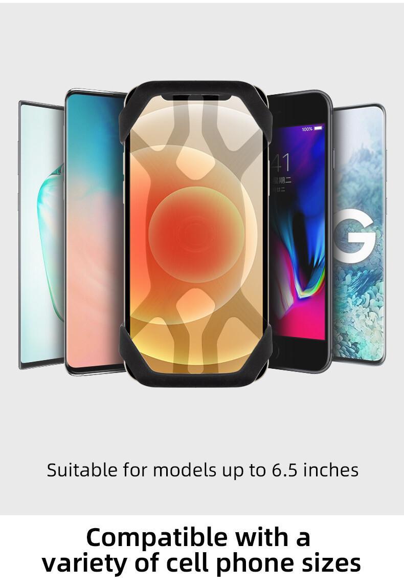 ROCKBROS Bicycle Front Top Tube Bag Touch Screen Bicycle Frame Bag Bicycle Bag 1.5L Large Capacity Adjustable Cycling Bag Bicycle Accessories