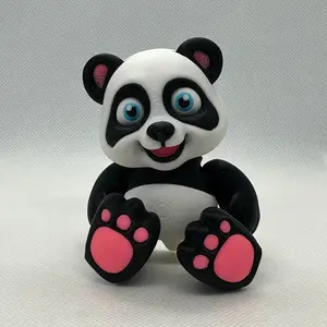 3D Printed Flexi Baby Panda 4" - Articulated 3D Printed Panda | Fun Desk Buddy | Unique Gift Figurine | Gift Lover